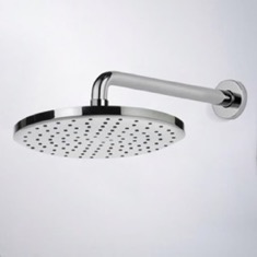 8 inch Chrome Rain Shower Head With Arm